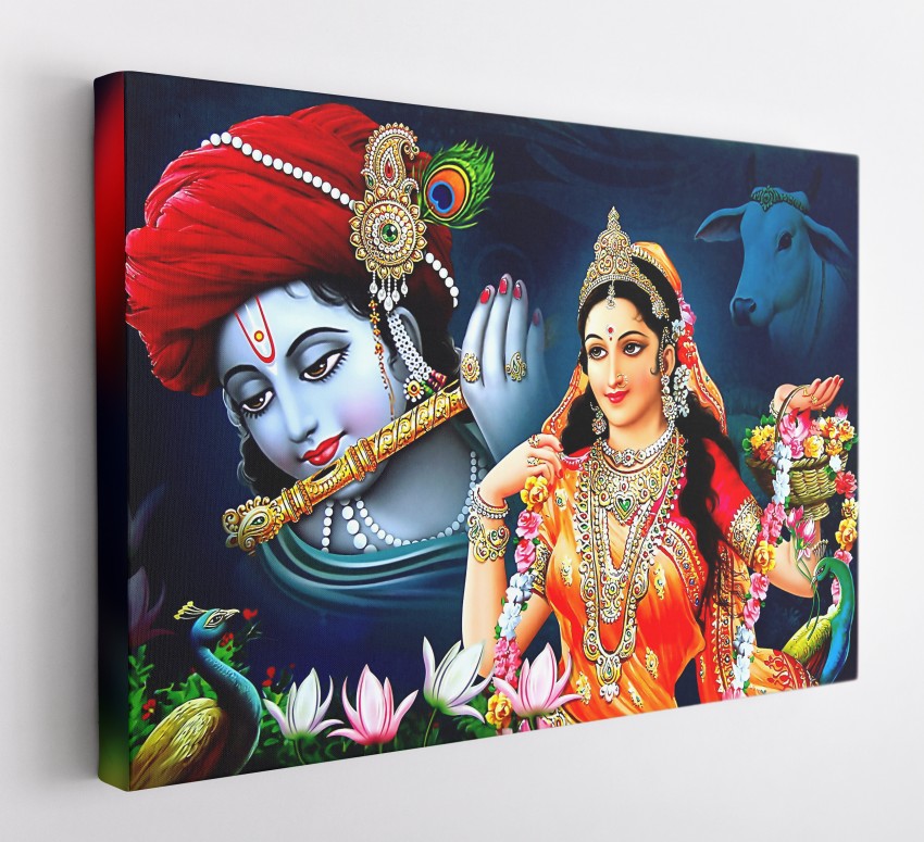 Lord Krishna Painting /radhakrishna/hare Krishna Gift/krishna