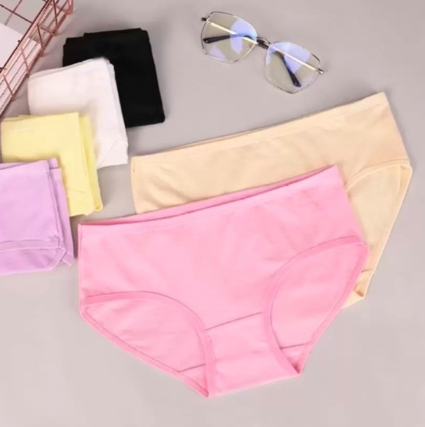 Product Name: *Women Hipster Multicolor Cotton Blend Panty (Pack of 2)