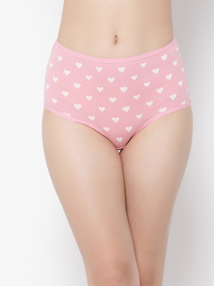 Clovia Women Hipster Pink Panty - Buy Clovia Women Hipster Pink