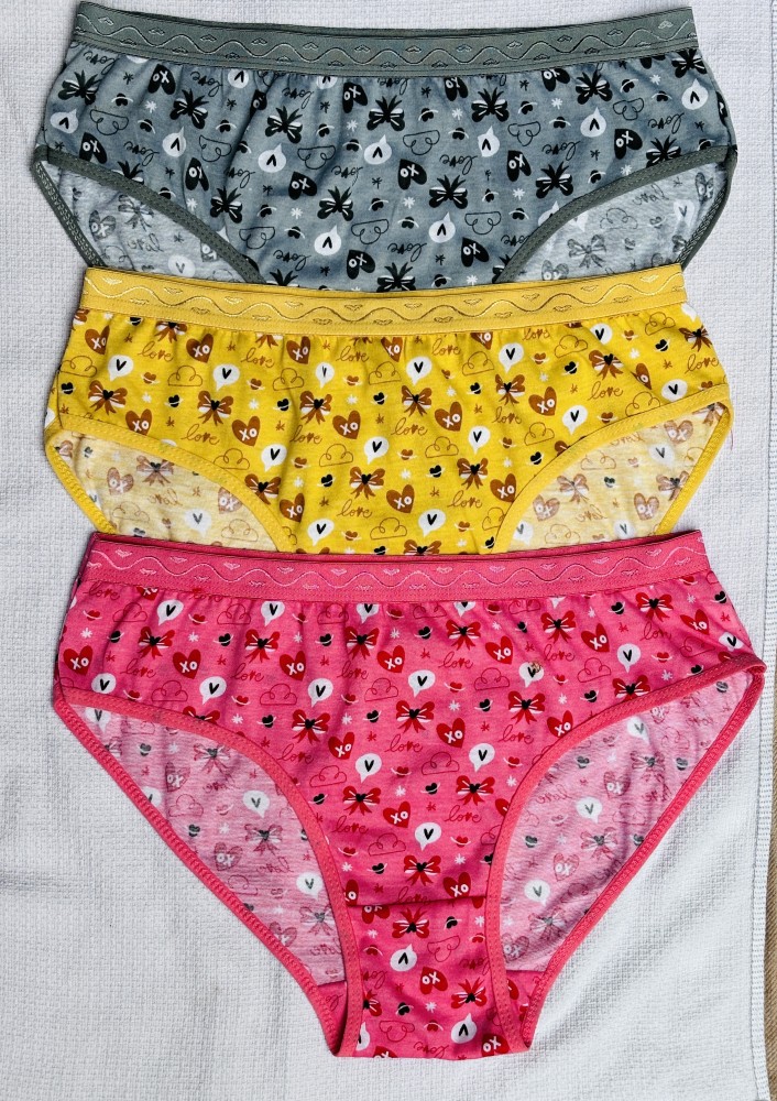 FANMADE Women Hipster Multicolor, Yellow Panty - Buy FANMADE Women Hipster  Multicolor, Yellow Panty Online at Best Prices in India