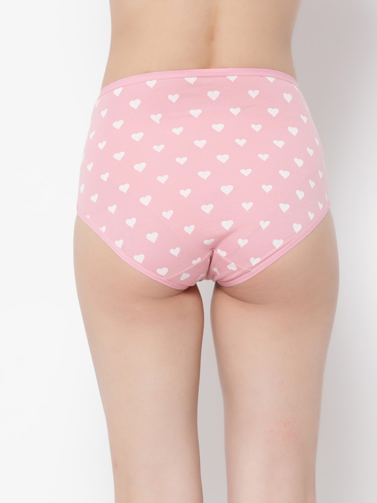 Clovia Women Hipster Pink Panty - Buy Clovia Women Hipster Pink Panty  Online at Best Prices in India