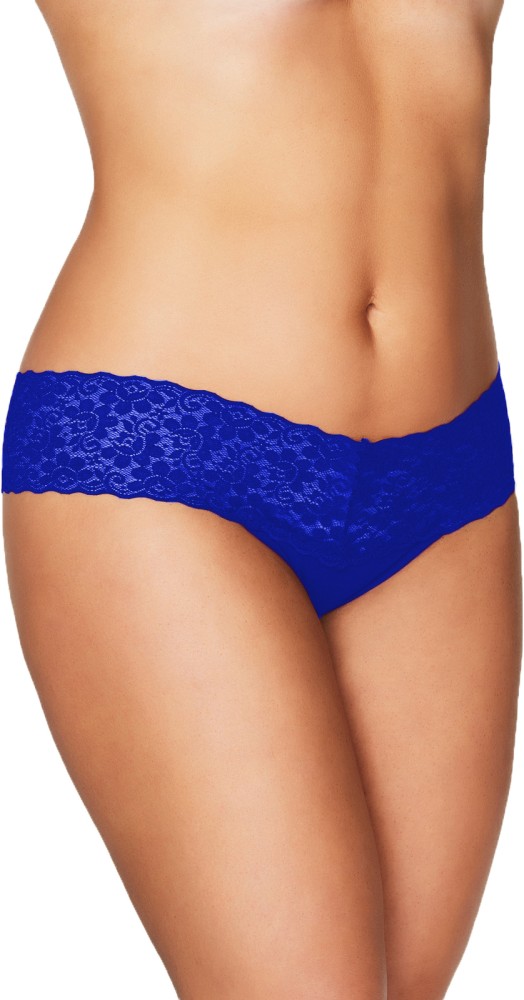 SweetFlirt Women Thong Blue Panty - Buy SweetFlirt Women Thong Blue Panty  Online at Best Prices in India