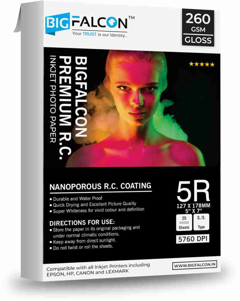  Epson Ultra Premium Photo Paper GLOSSY (5x7 Inches, 20