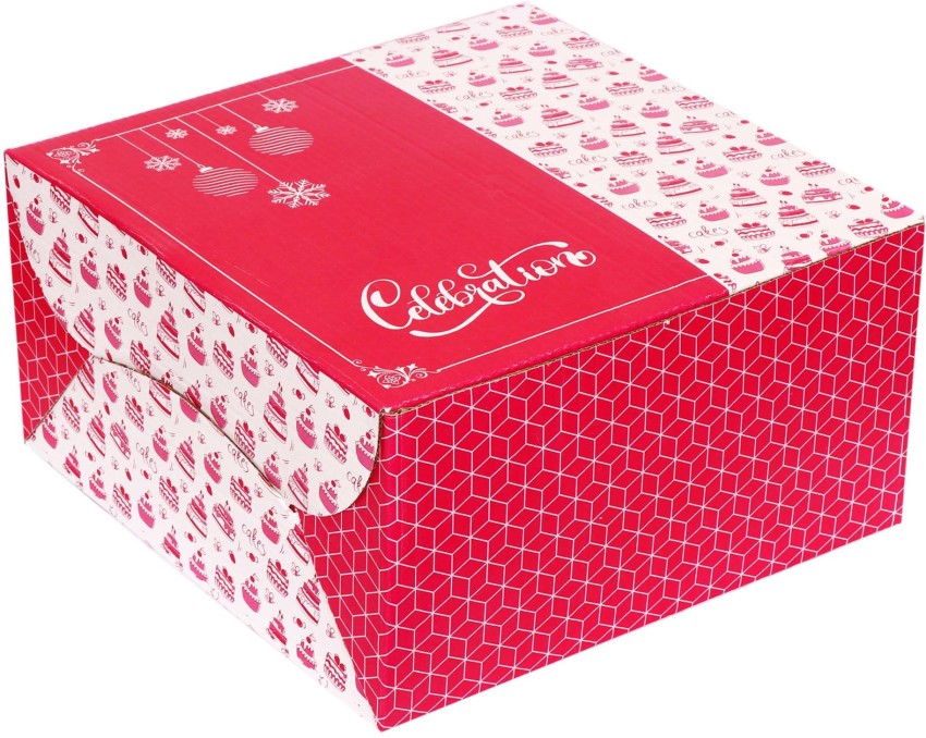 Festiko® Cake Boxes for Packaging (Design 10), Bakery Cake Boxes for  Packaging, Cake Pastry Boxes,