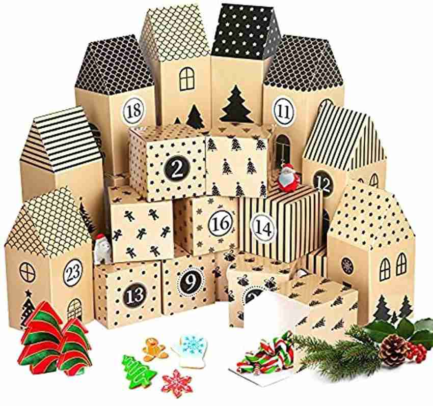 Kesote 24 Empty Advent Calendar Boxes To Fill Christmas Advent Calendar  2022 Hanging Ornaments Pack of 1 Price in India - Buy Kesote 24 Empty  Advent Calendar Boxes To Fill Christmas Advent
