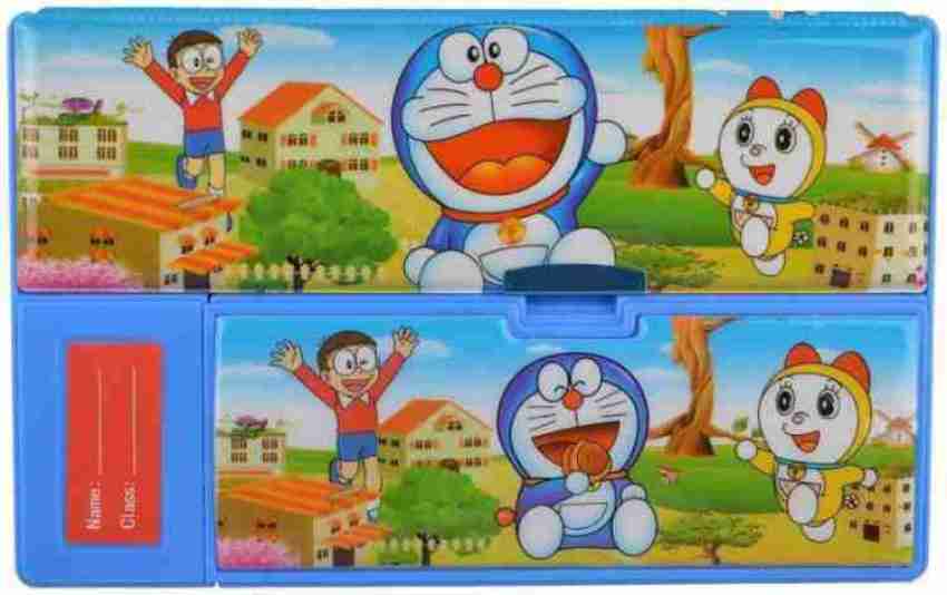  | choice4fun 1 Doraemon Cartoon Theme Art Art Plastic Pencil Box  - Box