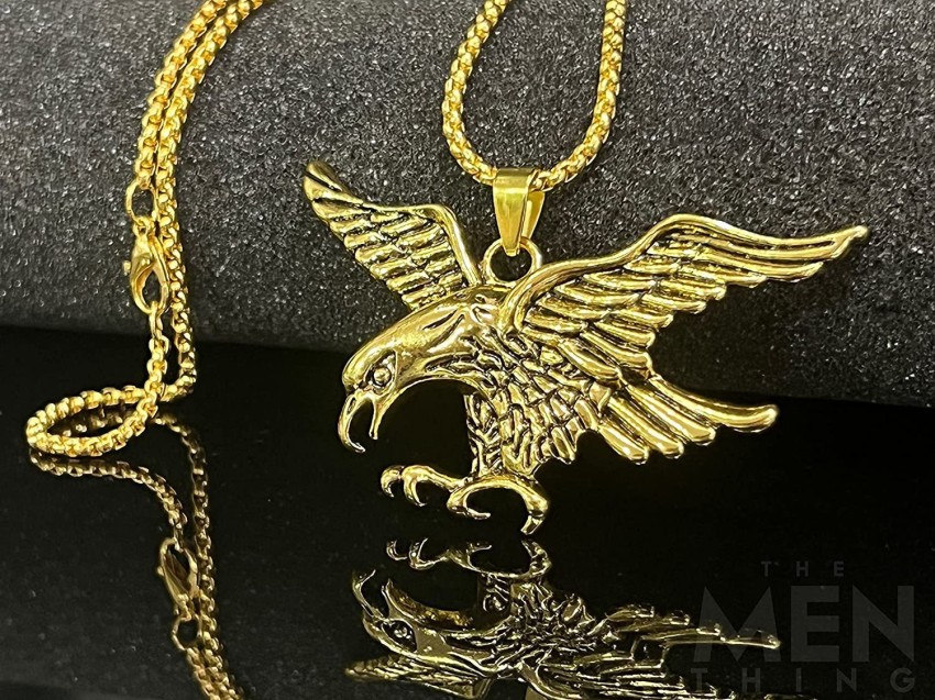Top more than 146 eagle necklace gold - songngunhatanh.edu.vn