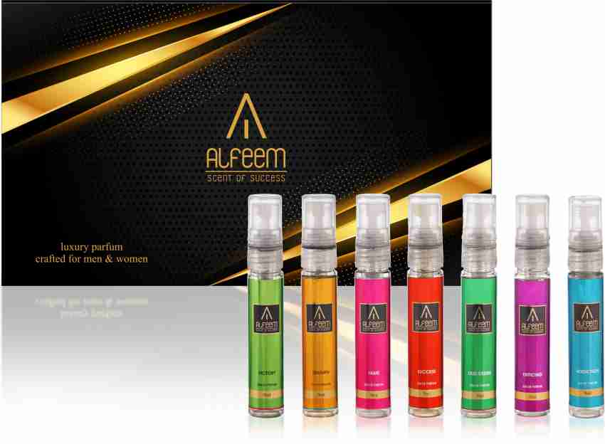 Buy ALFEEM 9 Perfume, Luxury Lasting Unisex Eau De Parfum( 2pcs- 100ml &  7pcs-9ml) Perfume - 263 ml Online In India