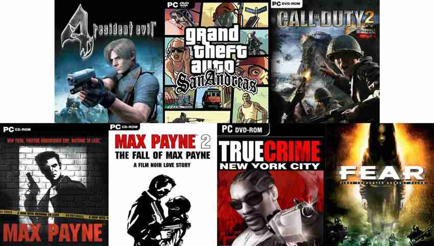 Max Payne, Resident Evil 4, COD 2, Evil Dead TOP 4 Game (Offline