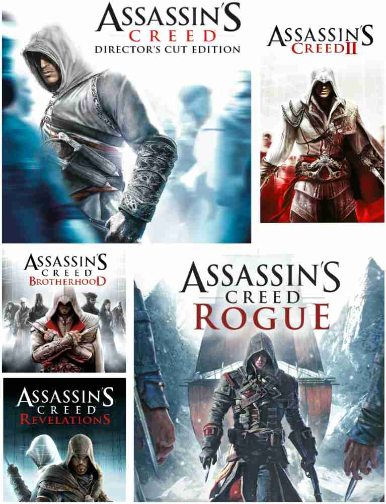 Assassins Creed 1 & 2: Ultimate Collection (PC DVD-ROM) Set - Sealed