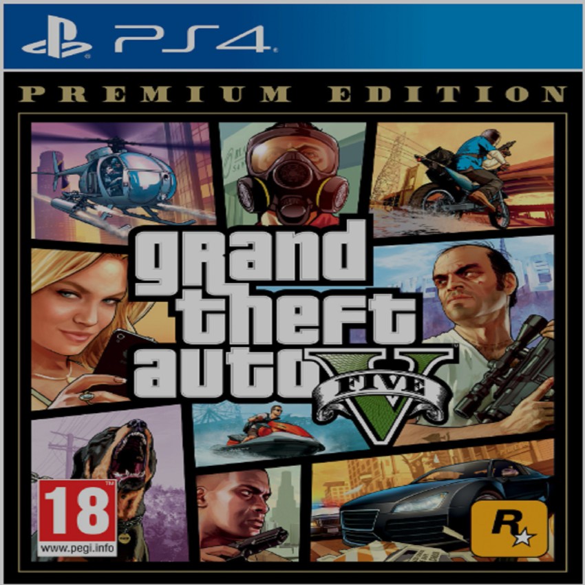 hensynsløs erosion Utroskab Grand Theft Auto V for PC/PS3/PS4/Xbox 360/Xbox One Price in India - Buy Grand  Theft Auto V online at Flipkart.com