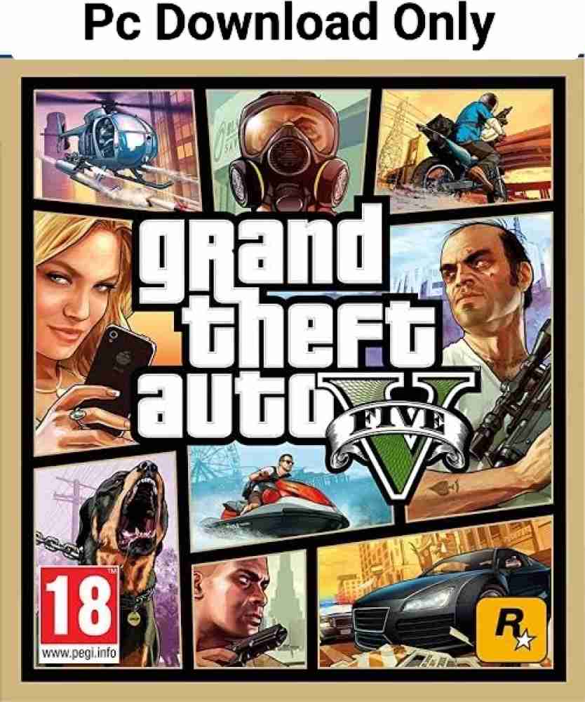 Buy 2Cap GTA 5-4 Offline Pc Game Download Only (Complete Games) Offline  only Online at Best Prices in India - JioMart.