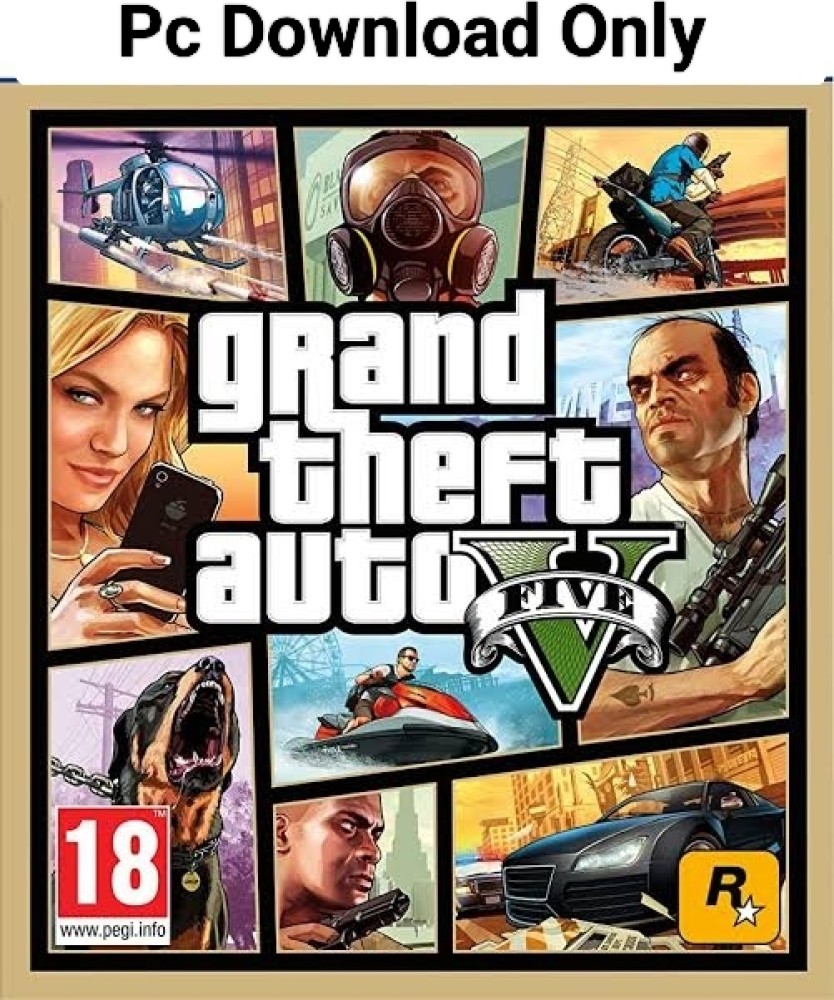 2Cap GTA 5 Pc Game Download (Offline only) No CD/DVD/Code