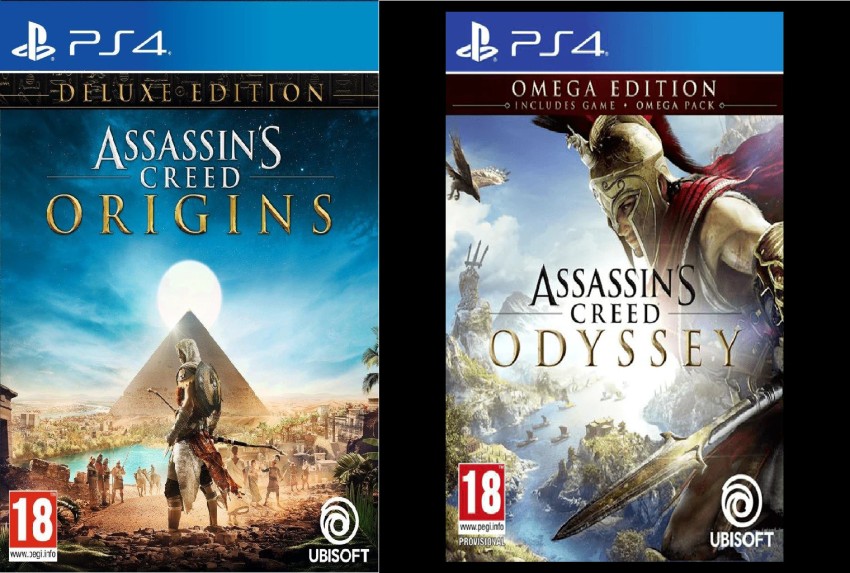 Ansættelse Antage lommeregner Assassin Creed Odyssey Origins PS4 (2018) Price in India - Buy Assassin  Creed Odyssey Origins PS4 (2018) online at Flipkart.com