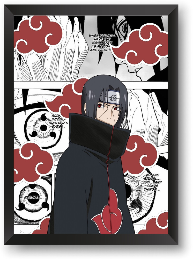 Anime Naruto Shippuden Uzumaki Uchiha Poster – My Hot Posters