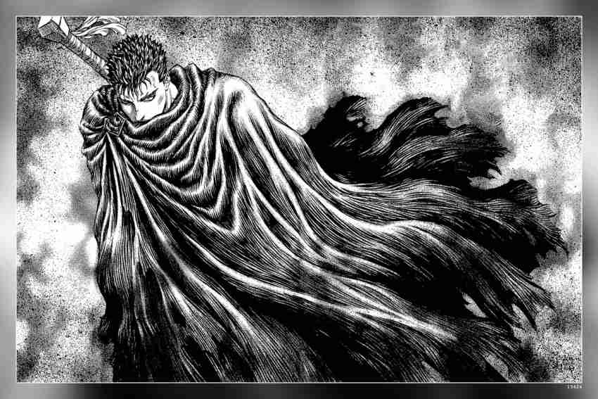 Berserk Novel Guts Anime Drawing by Anime Art - Pixels