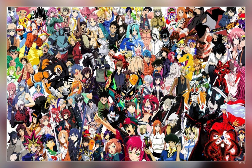 Aesthetic Anime Collage Art Board Print for Sale by ViviChill  Redbubble