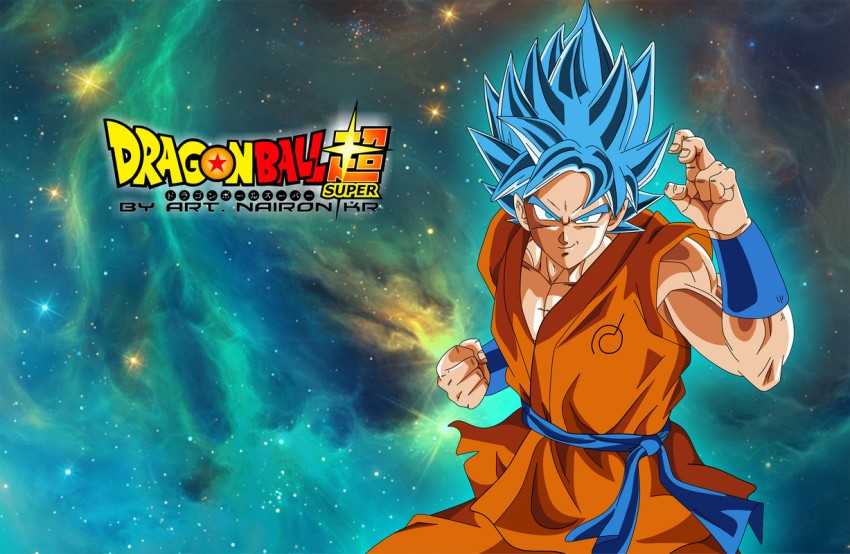 Goku super sayajin blue 2  Dragon ball z, Dragon ball painting, Dragon ball