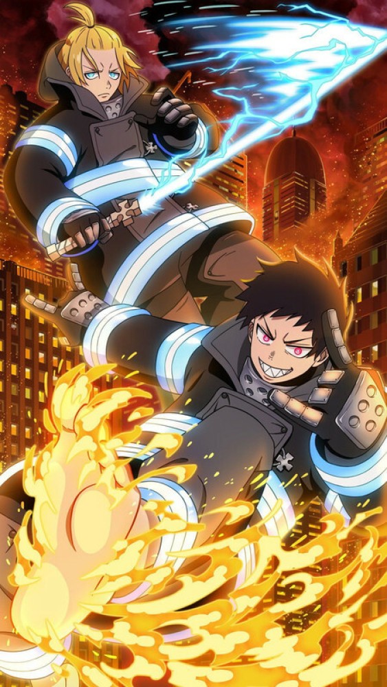 Fire Force Anime Series Hd Matte Finish Poster Paper Print