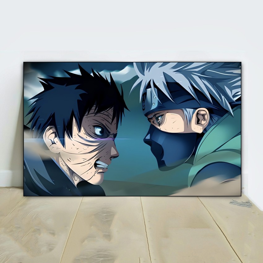 Kakashi Hatake Wallpaper Poster Naruto Stock Illustration