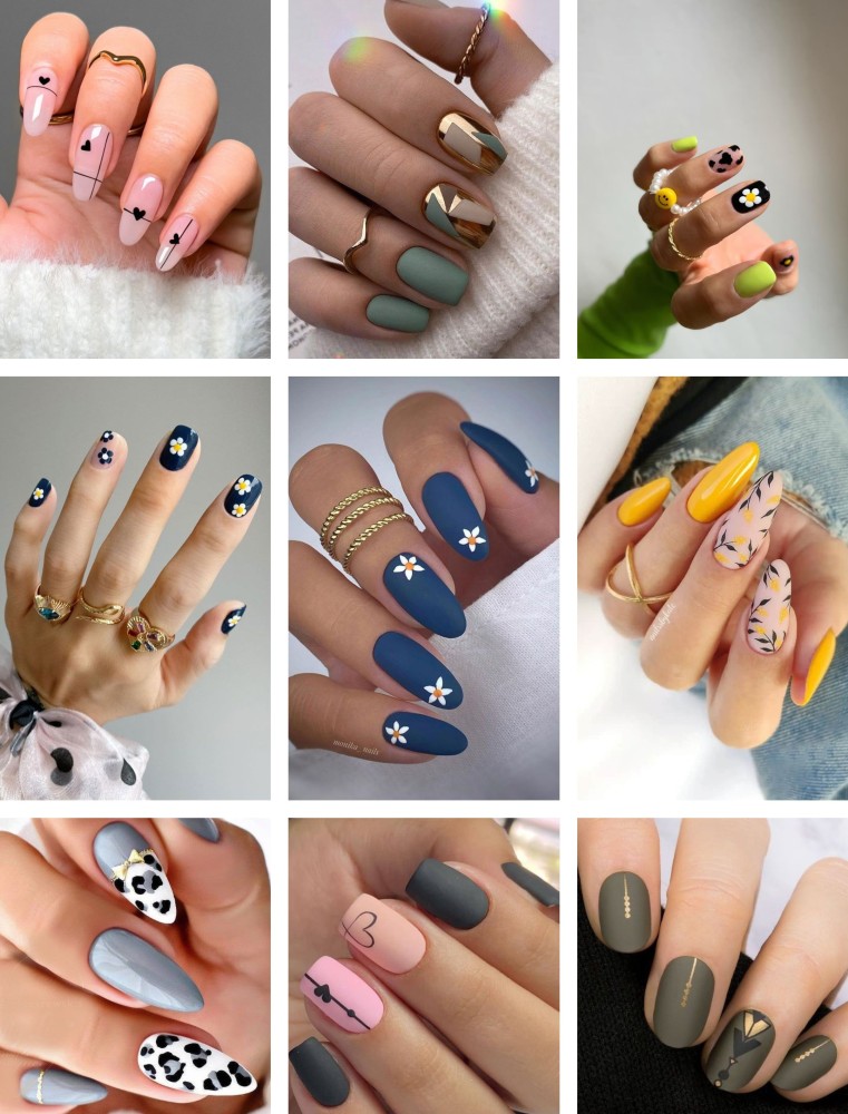 Hair salon, nails art and beauty studio vector illustration.beautiful •  wall stickers nail polish, nail salon, blond | myloview.com