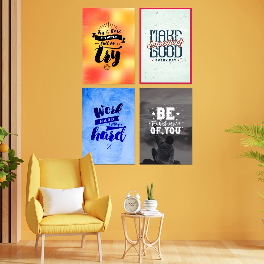 Motivational quotes poster for room and home decor,Poster for students  Paper Print - Quotes & Motivation posters in India - Buy art, film, design,  movie, music, nature and educational paintings/wallpapers at