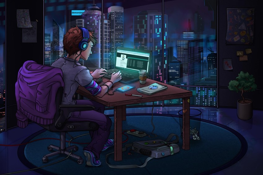 Anime Hacker Wallpapers  Top Free Anime Hacker Backgrounds   WallpaperAccess