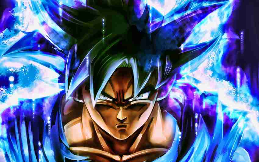 Goku Dragon Ball Z Hd Matte Finish Poster Paper Print - Animation