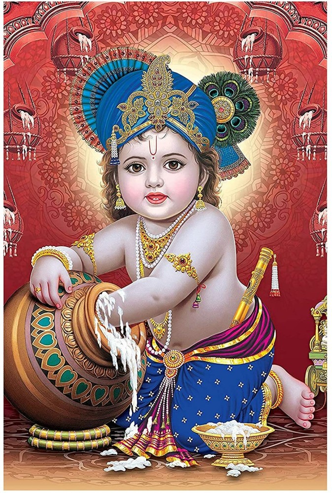Little Baby Krishna Wallpaper Classic Krishna Wallpaper Digital Download   iphonekrishnawallpaperin