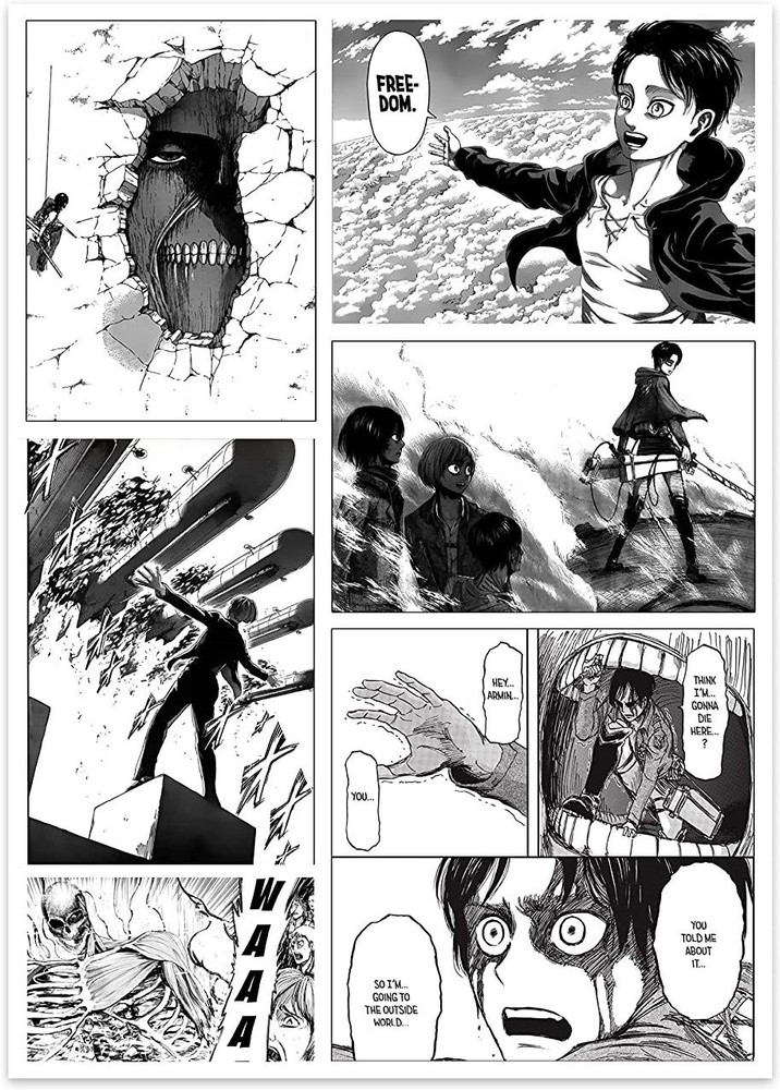 Attack on Titan Manga Panel  Attack on titan anime, Titans anime, Anime