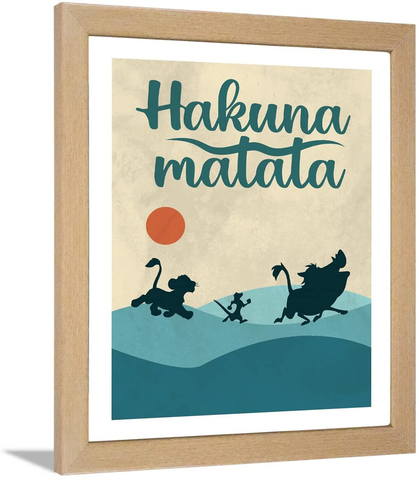 Chaka Chaundh - Hakuna Matata Wall Décor - Hakuna Matata Wall ...