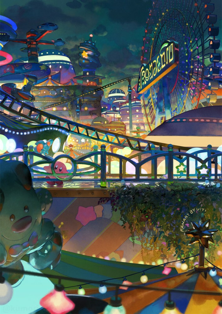 Download Street Crossing Aesthetic Anime Scenery Wallpaper  Wallpaperscom
