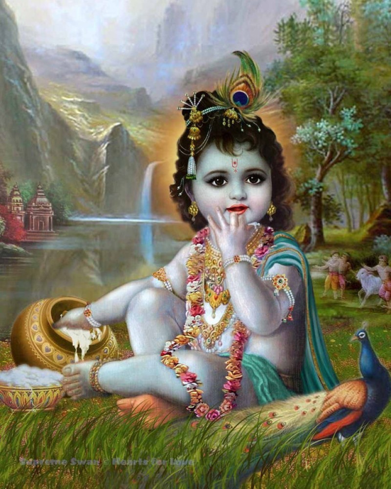 Lord Krishna Hd Baby Krishna Hd Radha Krishna Hd Anmated Matte ...