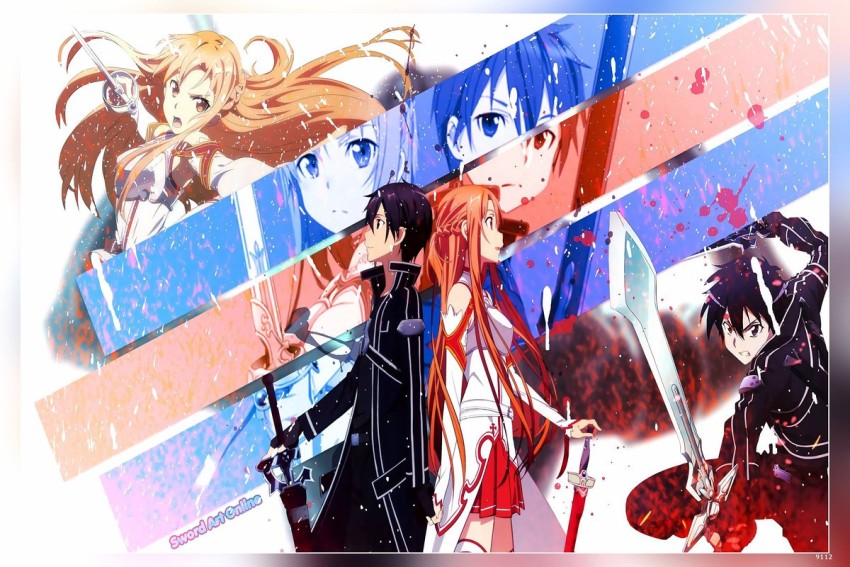 Sword Art Online Anime Series Matte Finish Poster Paper Print - Animation &  Cartoons posters in India - Buy art, film, design, movie, music, nature and  educational paintings/wallpapers at