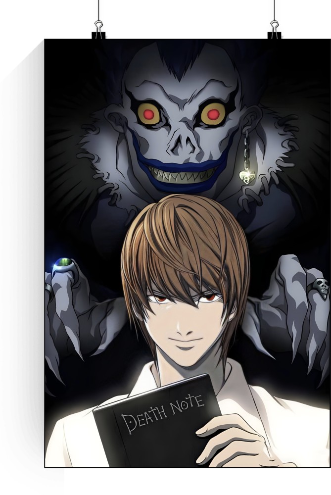 Death Parade Anime Poster Death Note Light Yagami Ryuk Shinigami