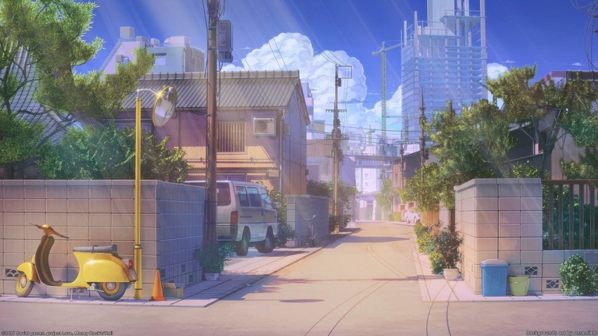 City Anime Background Images HD Pictures and Wallpaper For Free Download   Pngtree