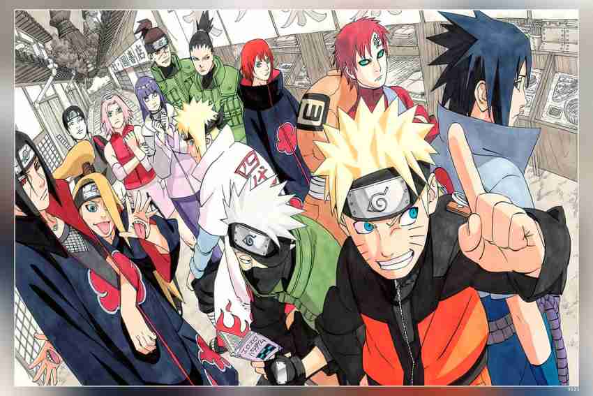 Uzumaki Naruto Anime Series Matte Finish Poster Paper Print