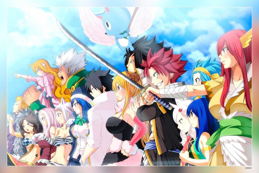 Fairy Tail Anime Series Hd Matte Finish Poster Paper Print - Animation &  Cartoons posters in India - Buy art, film, design, movie, music, nature and  educational paintings/wallpapers at