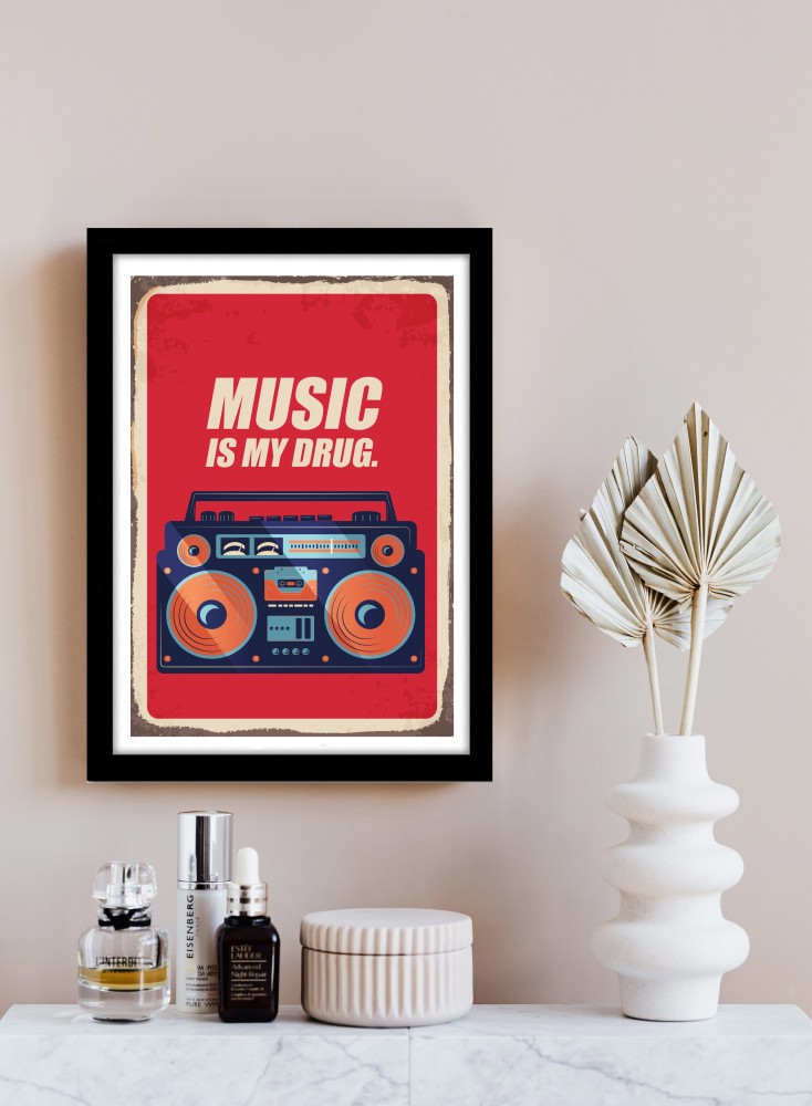 Framed Music Posters