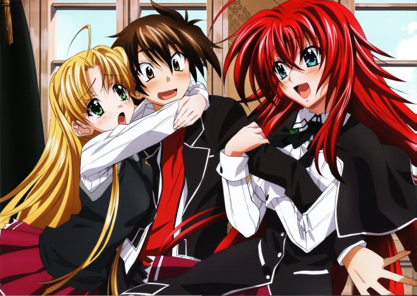 High School DxD Paint By Numbers - Numeral Paint Kit