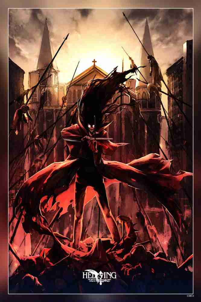 Anime Hellsing Alucard Matte Finish Poster Paper Print - Animation &  Cartoons posters in India - Buy art, film, design, movie, music, nature and  educational paintings/wallpapers at