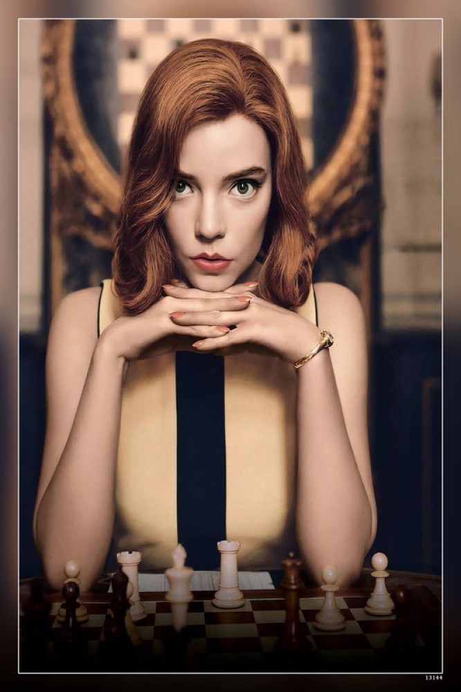 The Queens Gambit Chess Opening Poster Fine Art Print Poster for