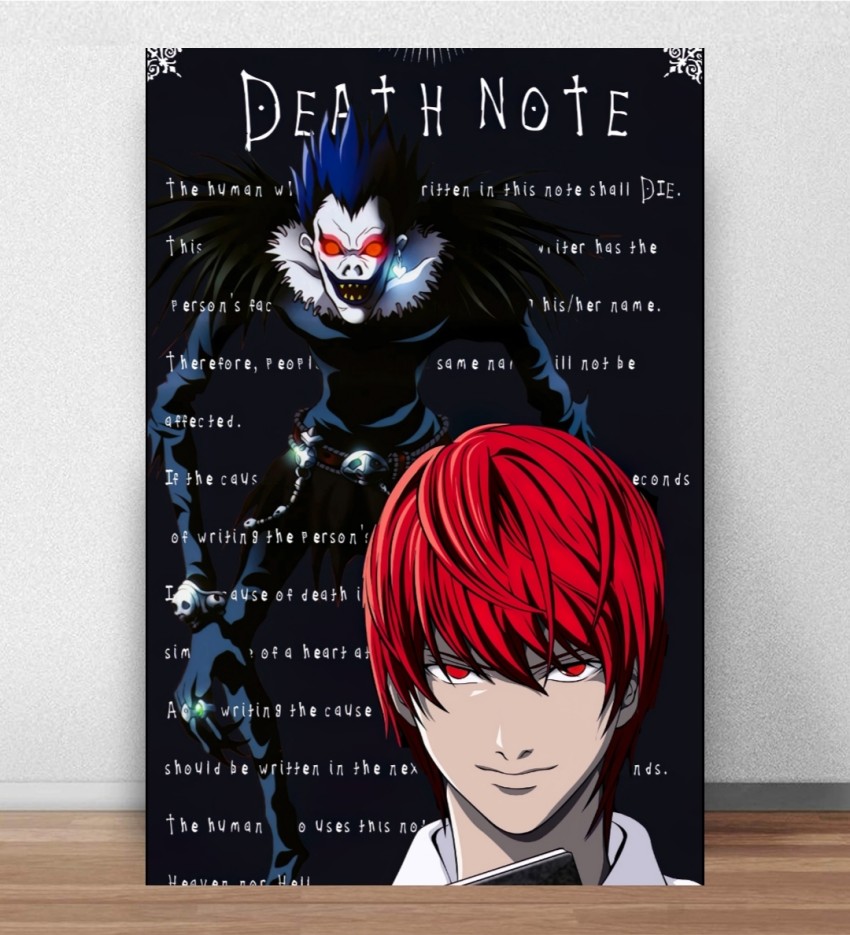 Athahdesigns Anime death-note-ryuzaki-yagami-lightWallpaper Paper Print -  Animation & Cartoons posters in India - Buy art, film, design, movie,  music, nature and educational paintings/wallpapers at