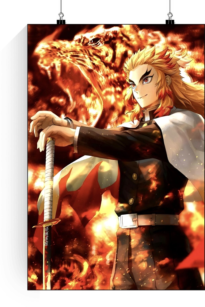 Rengoku Hashira Kyojuro Rengoku Demon Slayer Kimetsu No Yaiba Matte Finish  Poster Paper Print - Animation & Cartoons posters in India - Buy art, film,  design, movie, music, nature and educational paintings/wallpapers