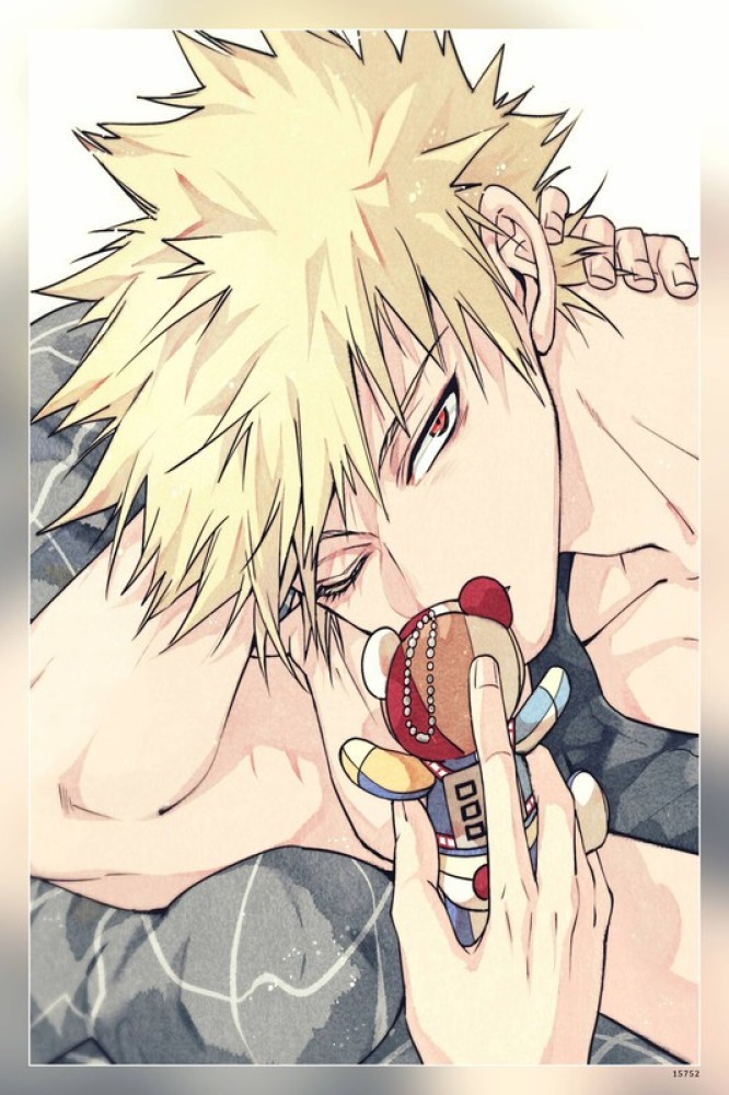 Anime Boys Katsuki Bakugou Blond Hair Muscles Anime Abs Muscular Matte  Finish Poster Paper Print - Animation & Cartoons posters in India - Buy  art, film, design, movie, music, nature and educational