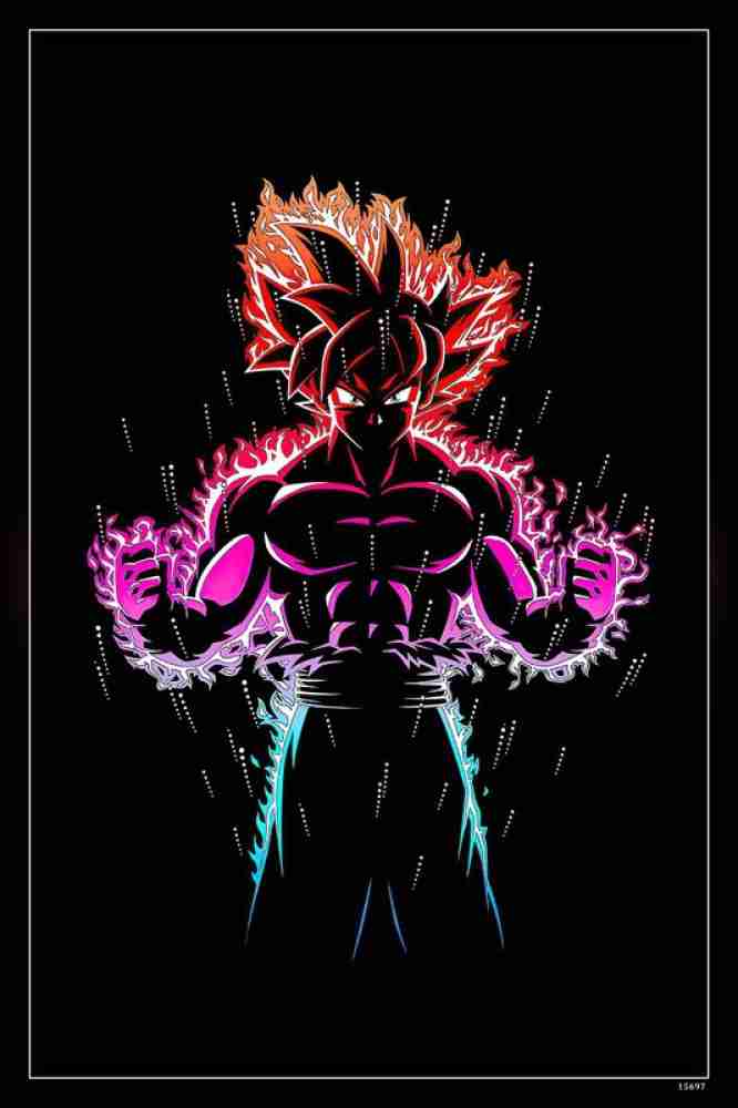 Goku Dragon Ball Z Hd Matte Finish Poster Paper Print - Animation