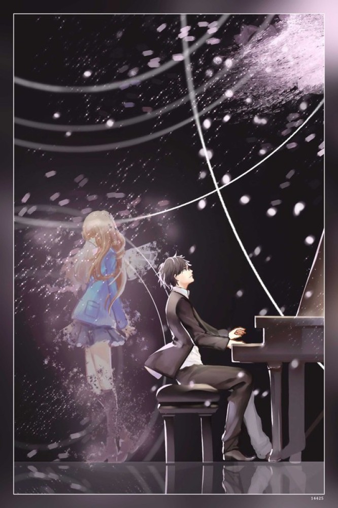 Your Lie In April Anime Shigatsu Wa Kimi No Uso Matte Finish