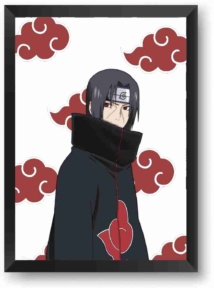 Itachi Uchiha Framed Poster Original Art Anime Naruto