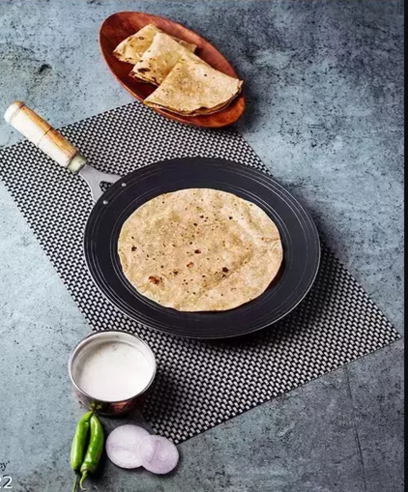 induction iran tawa chapathi paratha fulka with gas stove tawa