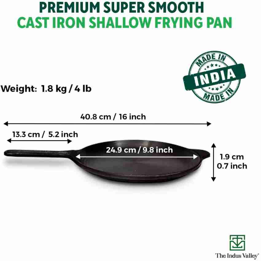 The Indus Valley - Features of Super Smooth Cast Iron Skillet from the  Indus Valley: 1.Durable 2.Smooth 3.Non-sticky 4.Extra Grip 5.Easy to pour  6.Long Handle . . Shop Now - *Link in